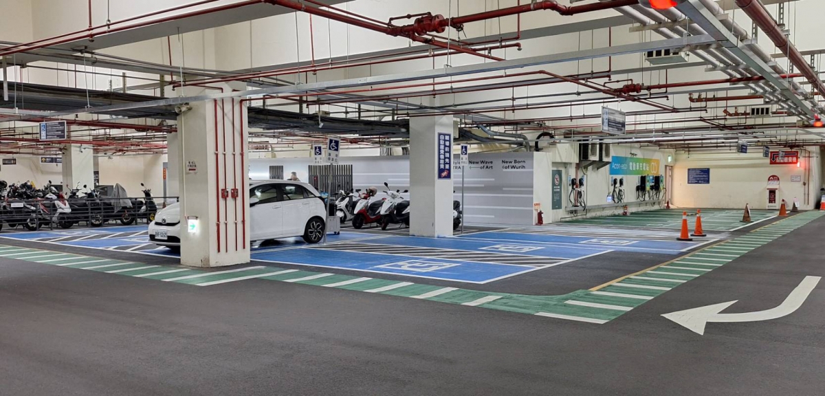 台鐵新烏日地下停車場